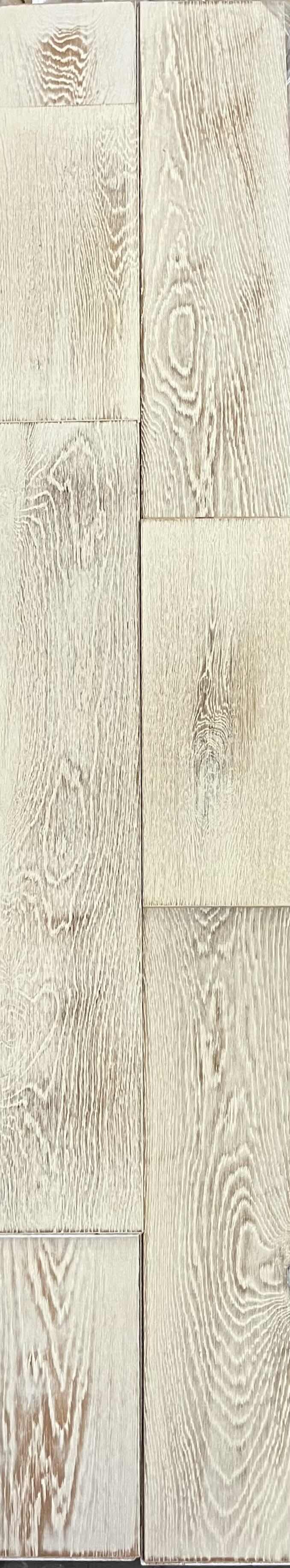 Photo 1 of WHITE WASHED OAK WOOD FINISH GLUE DOWN HARDWOOD PLANK FLOORING 7.48” X 72” X RANDOM LENGTH 29.92SQFT PER CASE/26.5CASES APPROX. 792.88SQFT TOTAL) READ NOTES