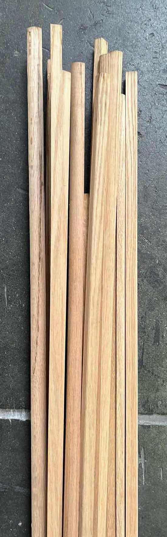 Photo 3 of NATURAL HARDWOOD QUARTER ROUND MOLDING (15PCS) APPROX. 13’-14’