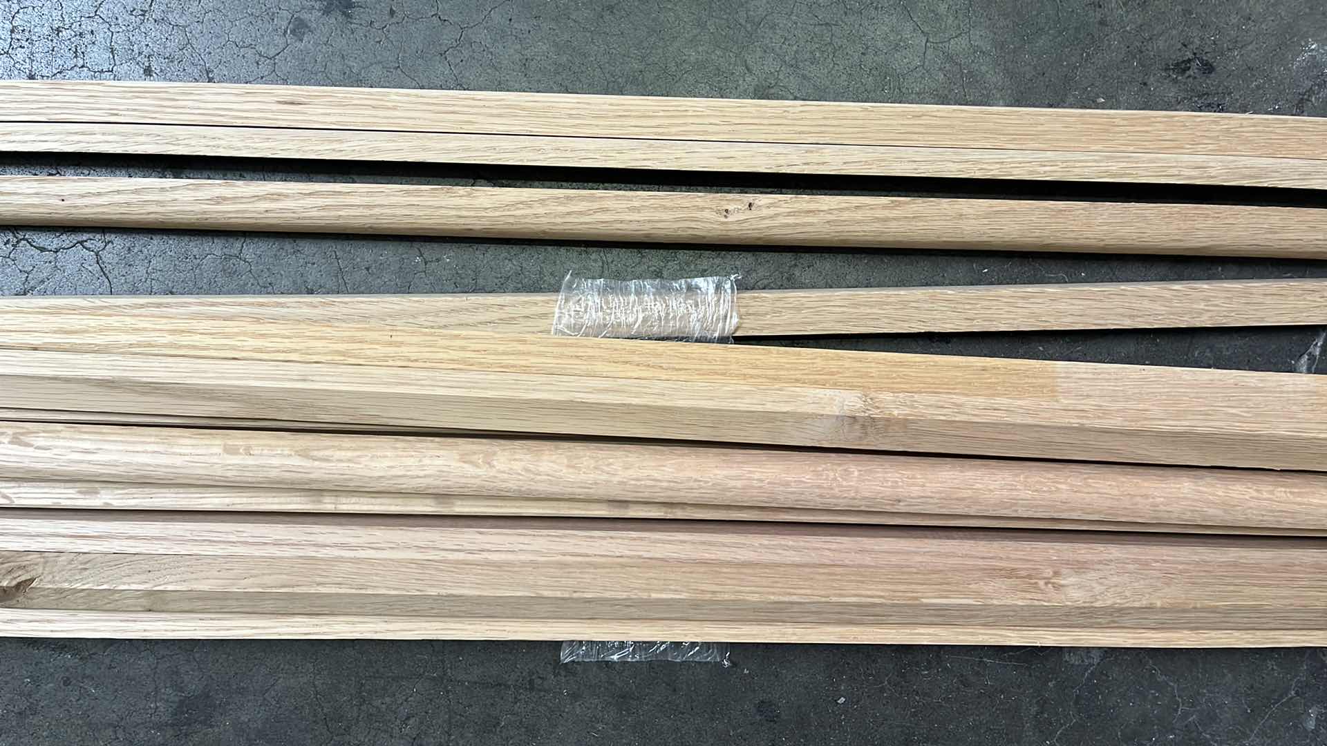 Photo 4 of NATURAL HARDWOOD QUARTER ROUND MOLDING (15PCS) APPROX. 13’-14’