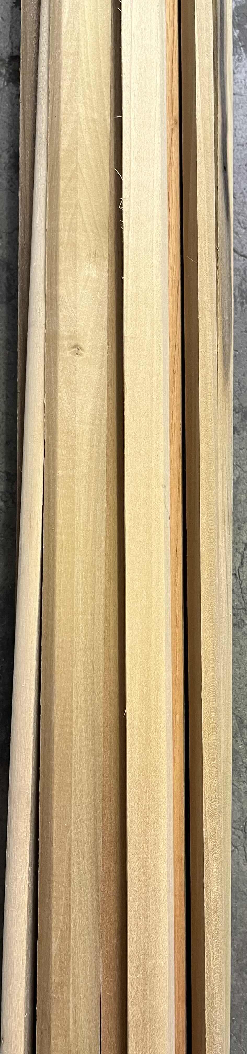 Photo 4 of NATURAL HARDWOOD QUARTER ROUND MOLDING (20PCS) APPROX. 11’-12’