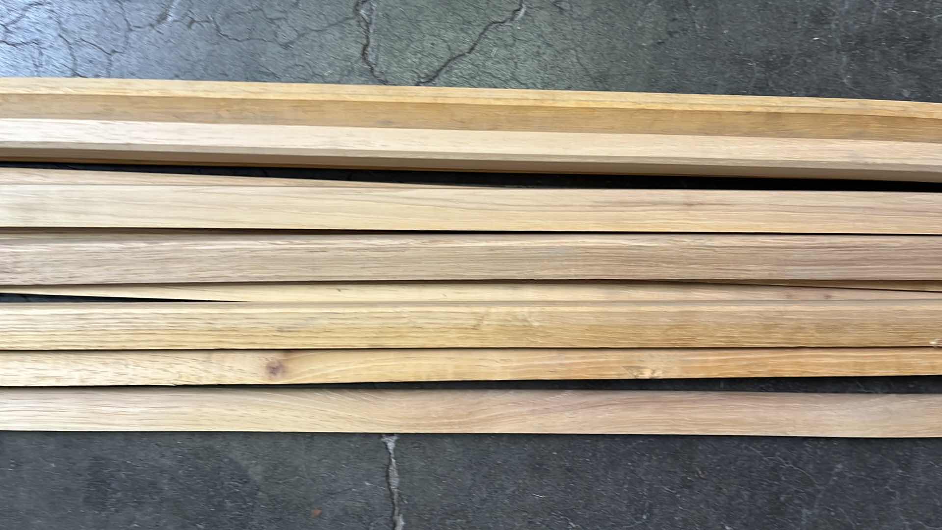 Photo 4 of NATURAL HARDWOOD QUARTER ROUND MOLDING (10PCS) APPROX. 13’-14’