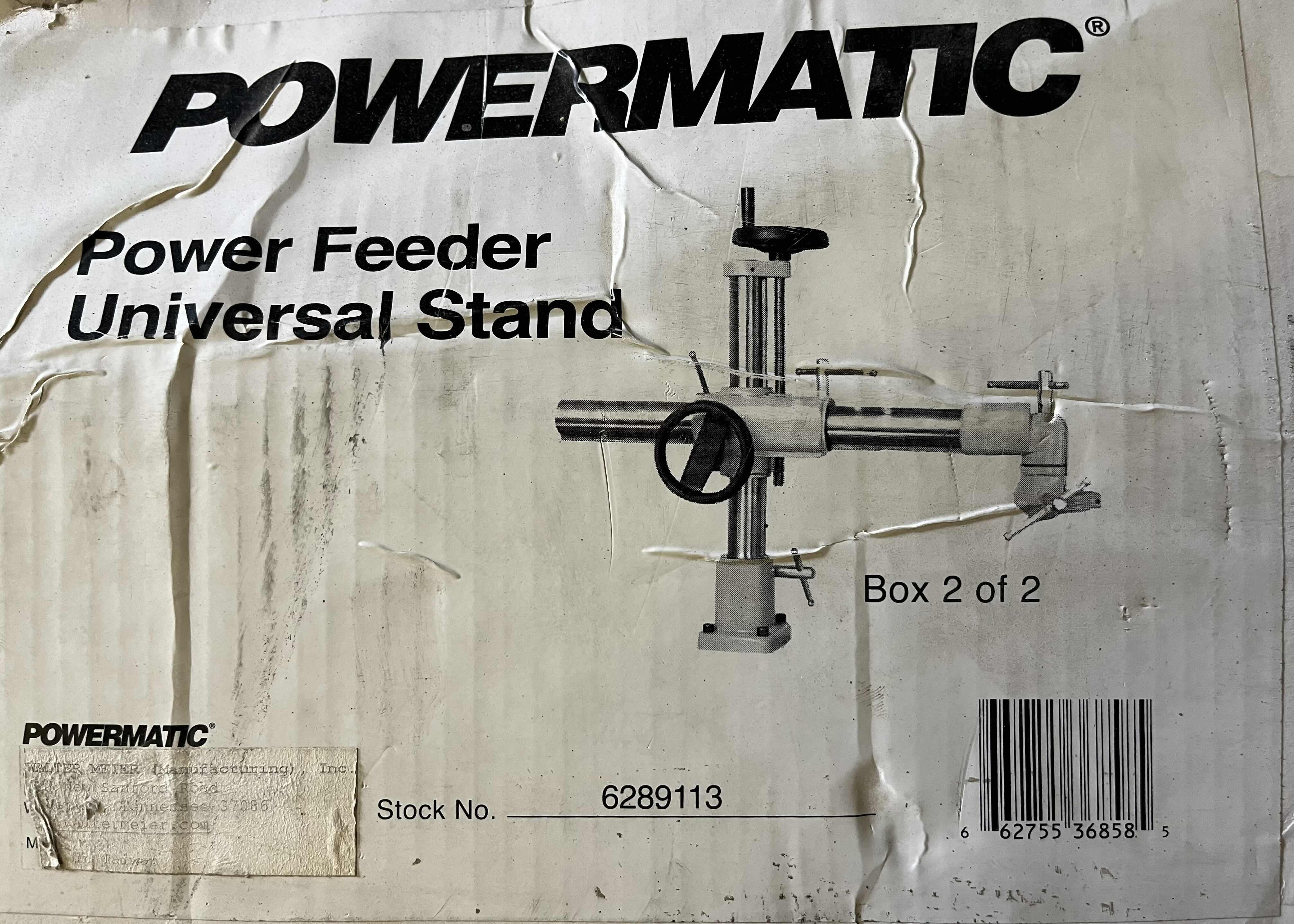 Photo 1 of POWERMATIC FEEDER UNIVERSAL STAND ONLY FOR WOOD FEEDER