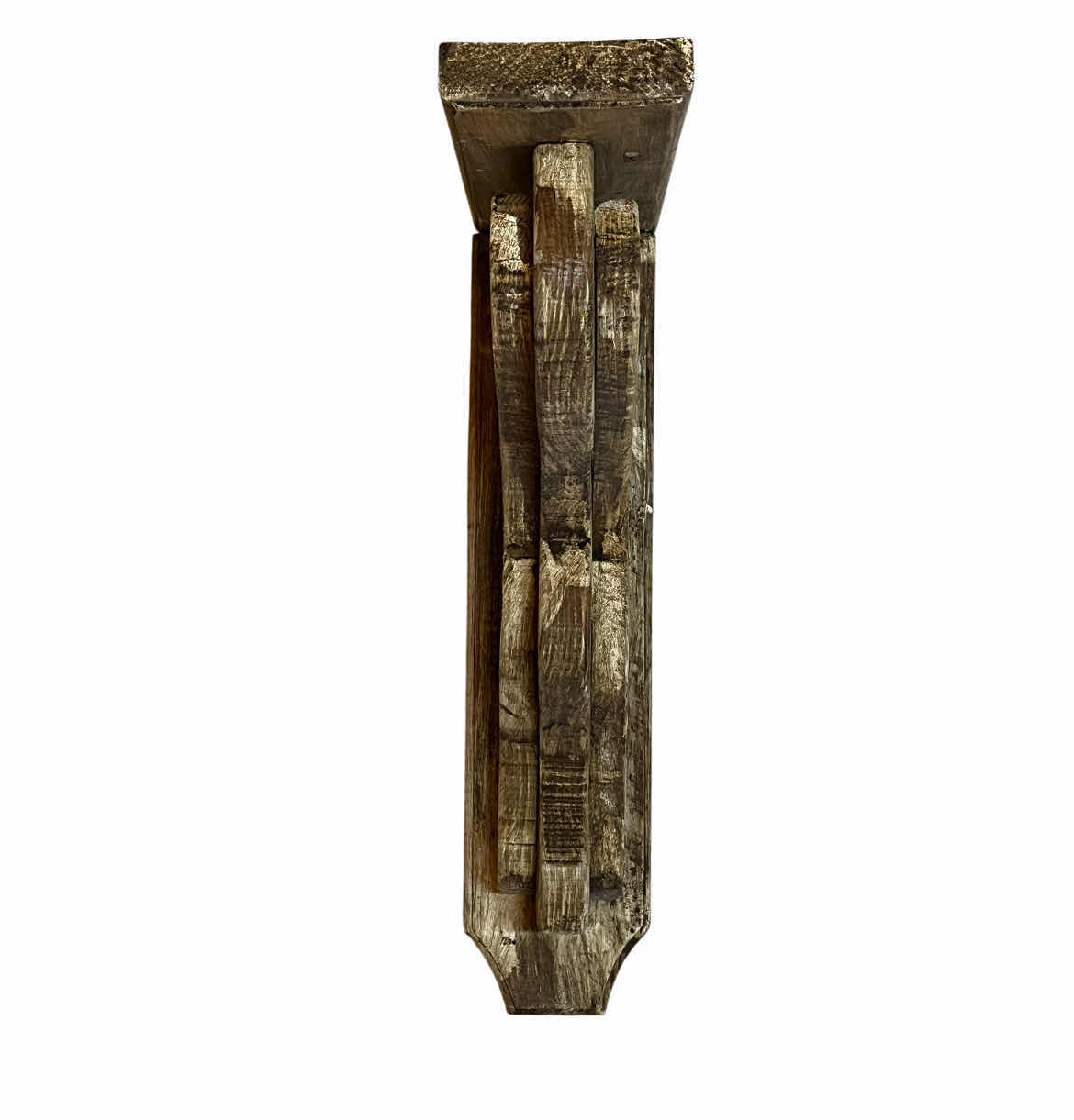 Photo 1 of RUSTIC ARROW DISTRESSED SOLID WOOD CORBEL 11” X 4.5” 19.75”
