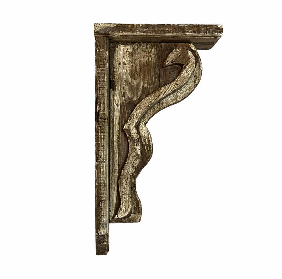 Photo 1 of RUSTIC ARROW DISTRESSED SOLID WOOD CORBEL 11” X 4.5” 19.75”