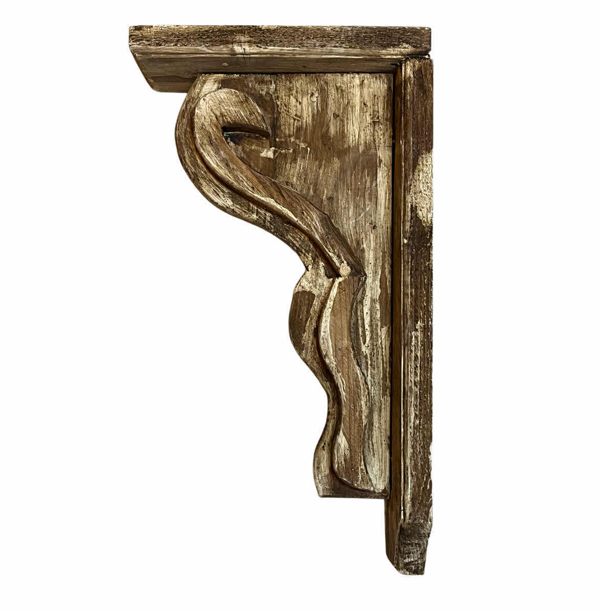 Photo 1 of RUSTIC ARROW DISTRESSED SOLID WOOD CORBEL 11” X 4.5” 19.75”