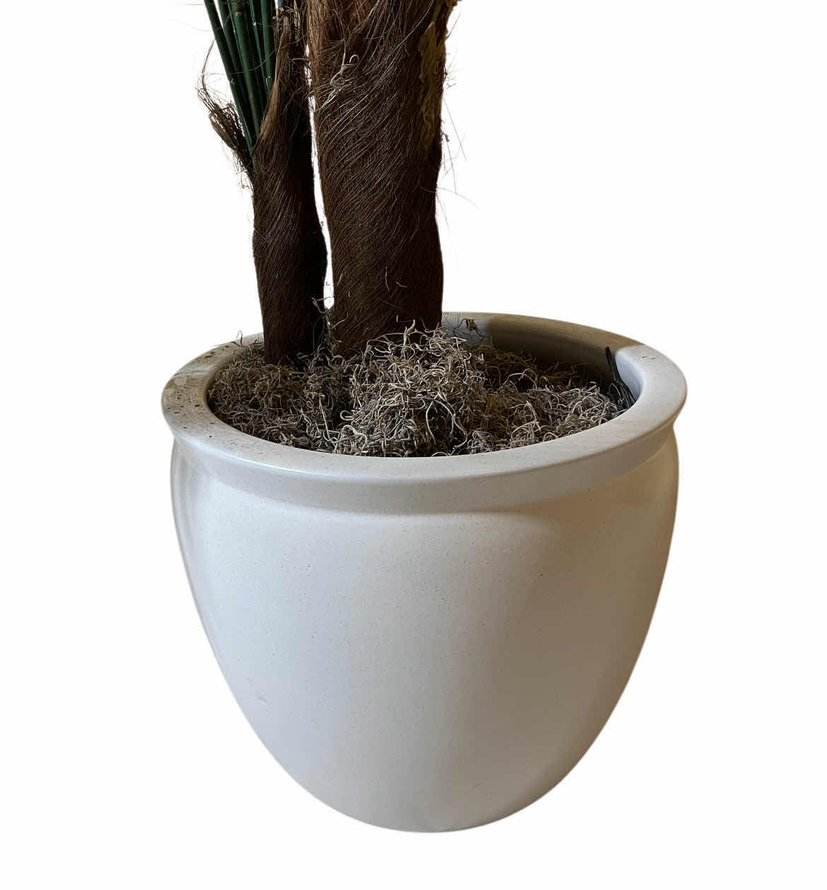 Photo 1 of TROPICAL PALM FAUX TREE W CERAMIC POT 45” X 80”