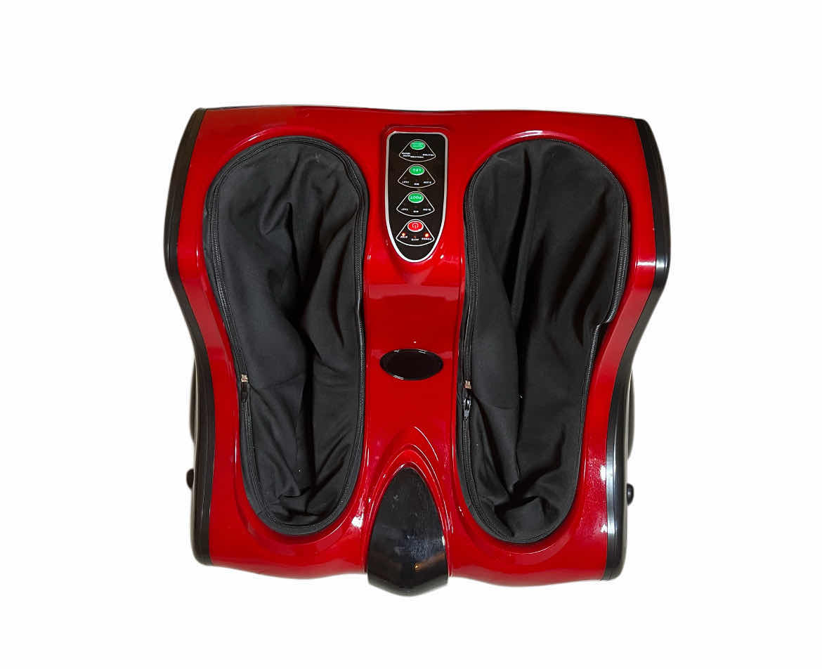 Photo 1 of MEDIMALL RED FOOT/CALF VIBRATION & HEATED MASSAGER MODEL HF 10001 US