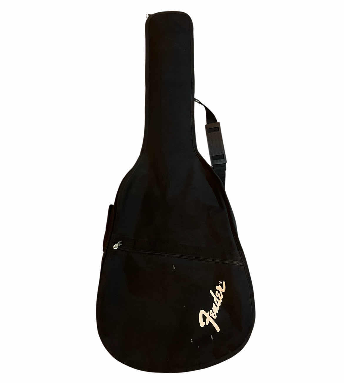 Photo 1 of ROGUE FINE INSTRUMENTS BLACK ACOUSTIC GUITAR MODEL RAG-B W FENDER SOFT CASE