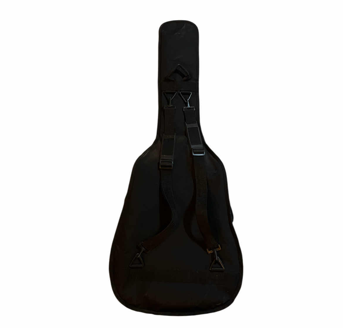 Photo 1 of ROGUE FINE INSTRUMENTS BLACK ACOUSTIC GUITAR MODEL RAG-B W FENDER SOFT CASE