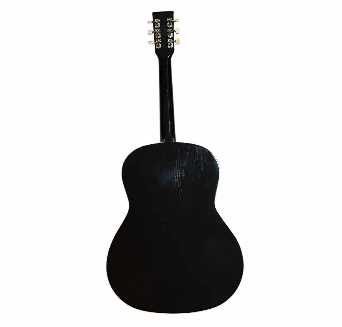 Photo 1 of ROGUE FINE INSTRUMENTS BLACK ACOUSTIC GUITAR MODEL RAG-B W FENDER SOFT CASE