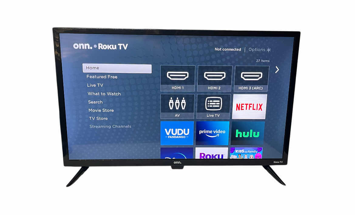Photo 1 of ONN 32” CLASS ROKU SMART LED TV MODEL 100012589