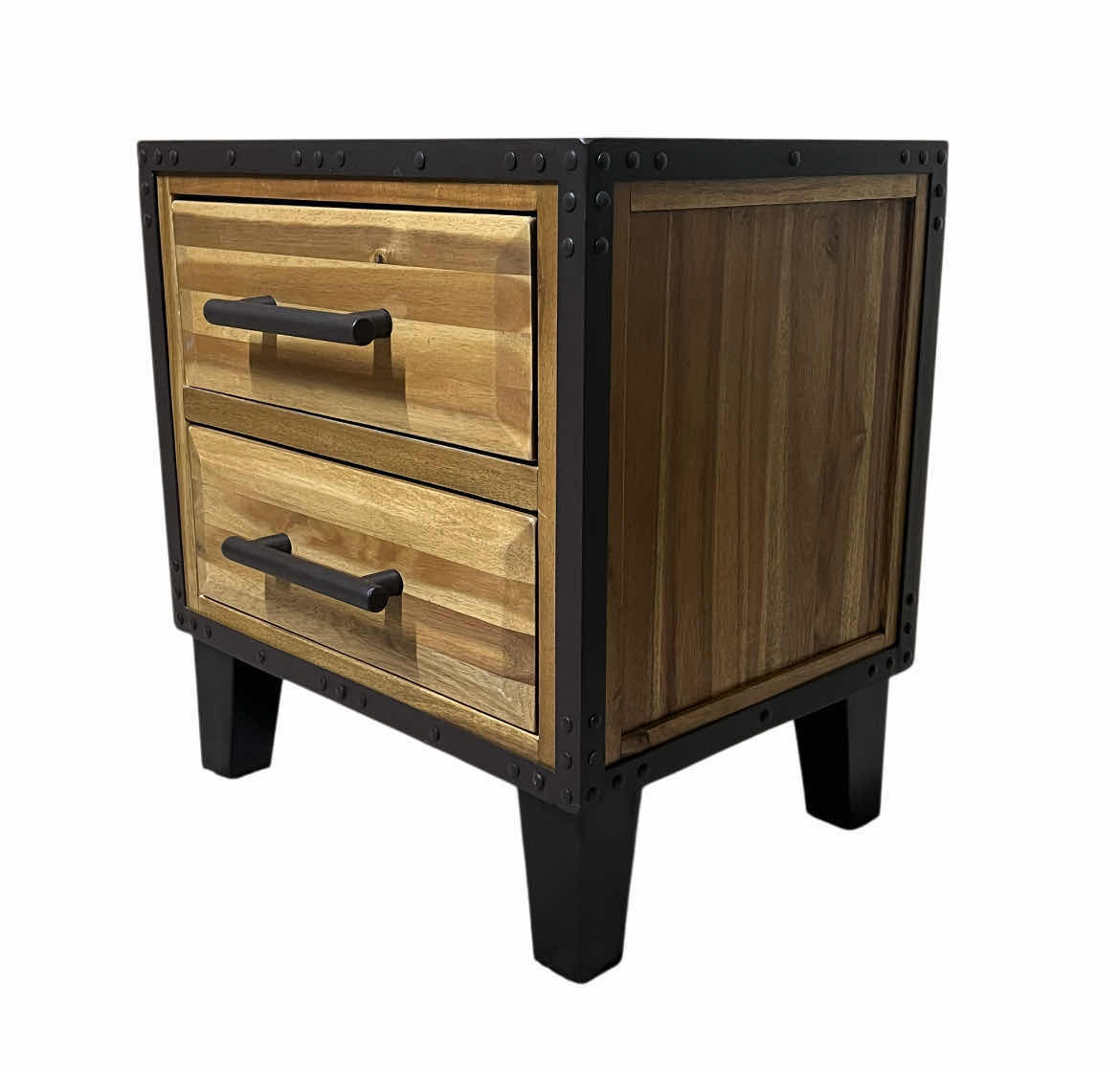Photo 1 of NOBLE HOUSE NINA ACACIA NATURAL WOOD END TABLE NIGHTSTAND