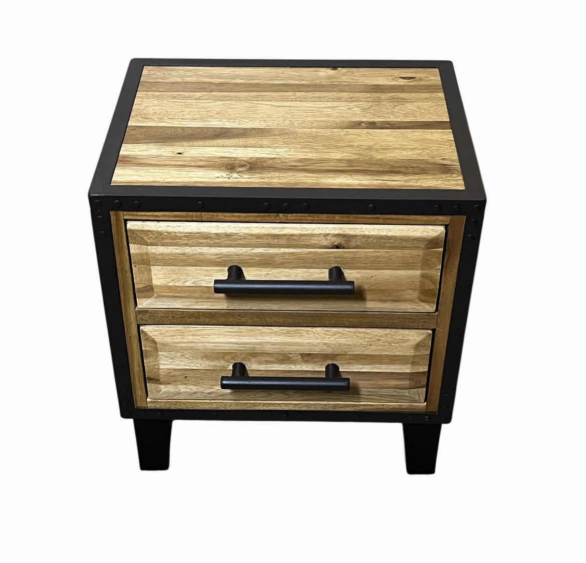 Photo 1 of NOBLE HOUSE NINA ACACIA NATURAL WOOD END TABLE NIGHTSTAND