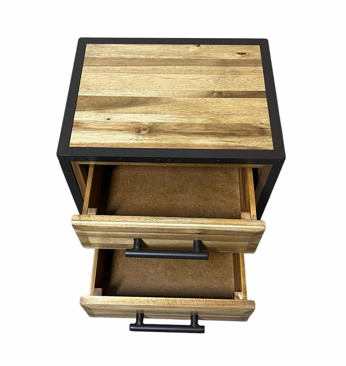 Photo 1 of NOBLE HOUSE NINA ACACIA NATURAL WOOD END TABLE NIGHTSTAND