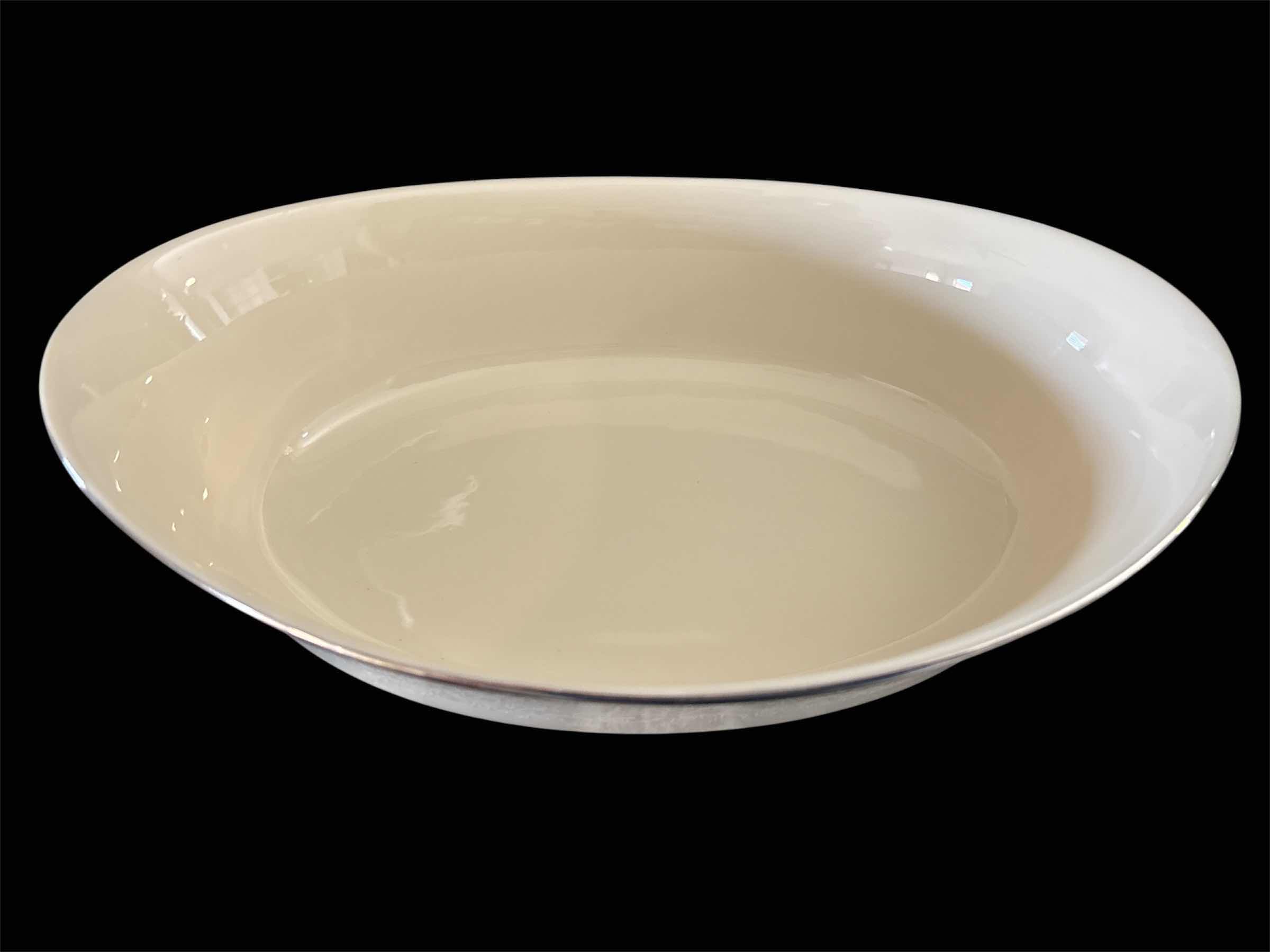 Photo 1 of MOONSPUN BY LENOX 10” OVAL VEGETABLE BOWL
