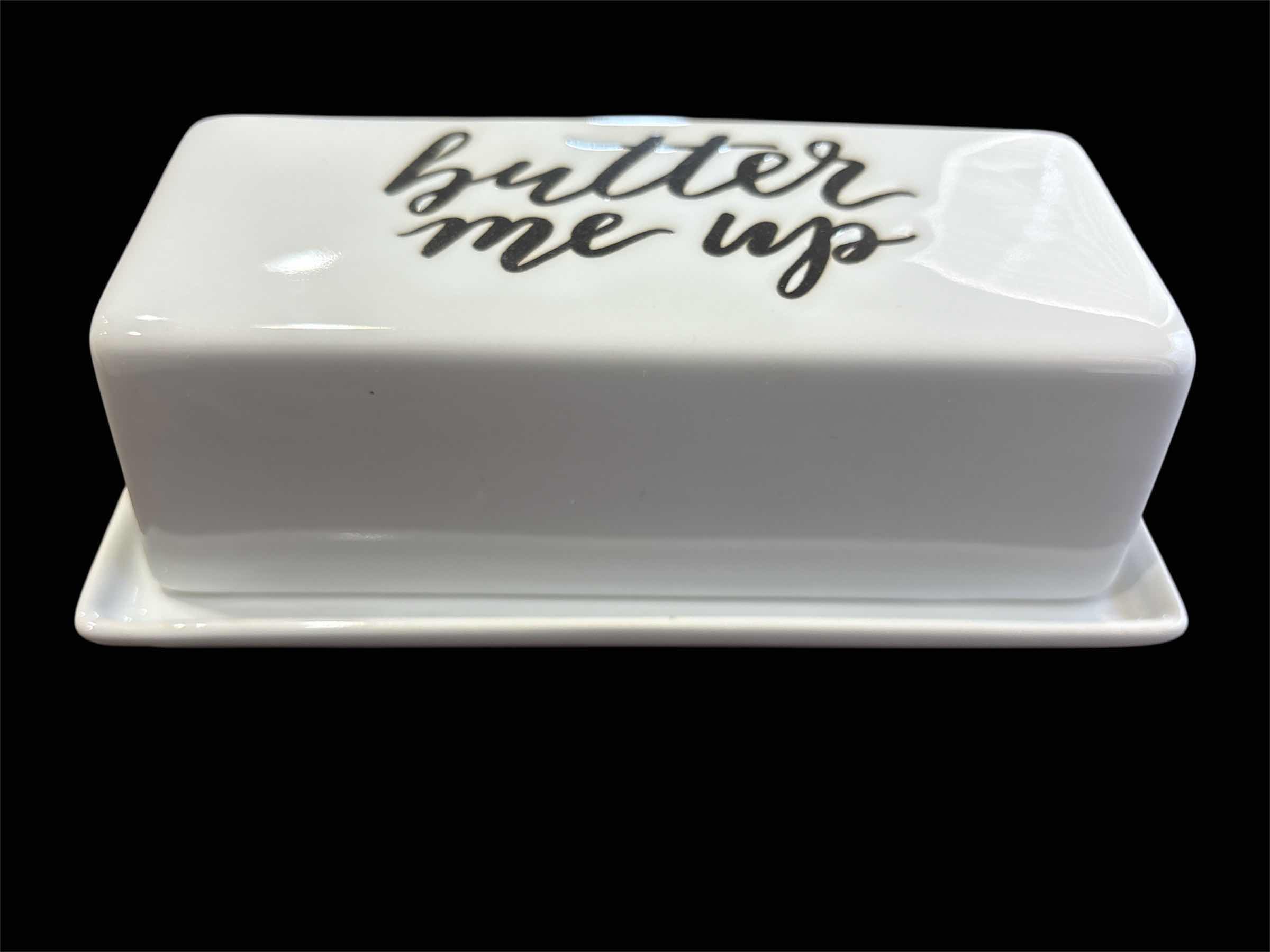 Photo 1 of VARIOUS WHITE SERVING DISHES & BUTTER DISH, 9 PCS