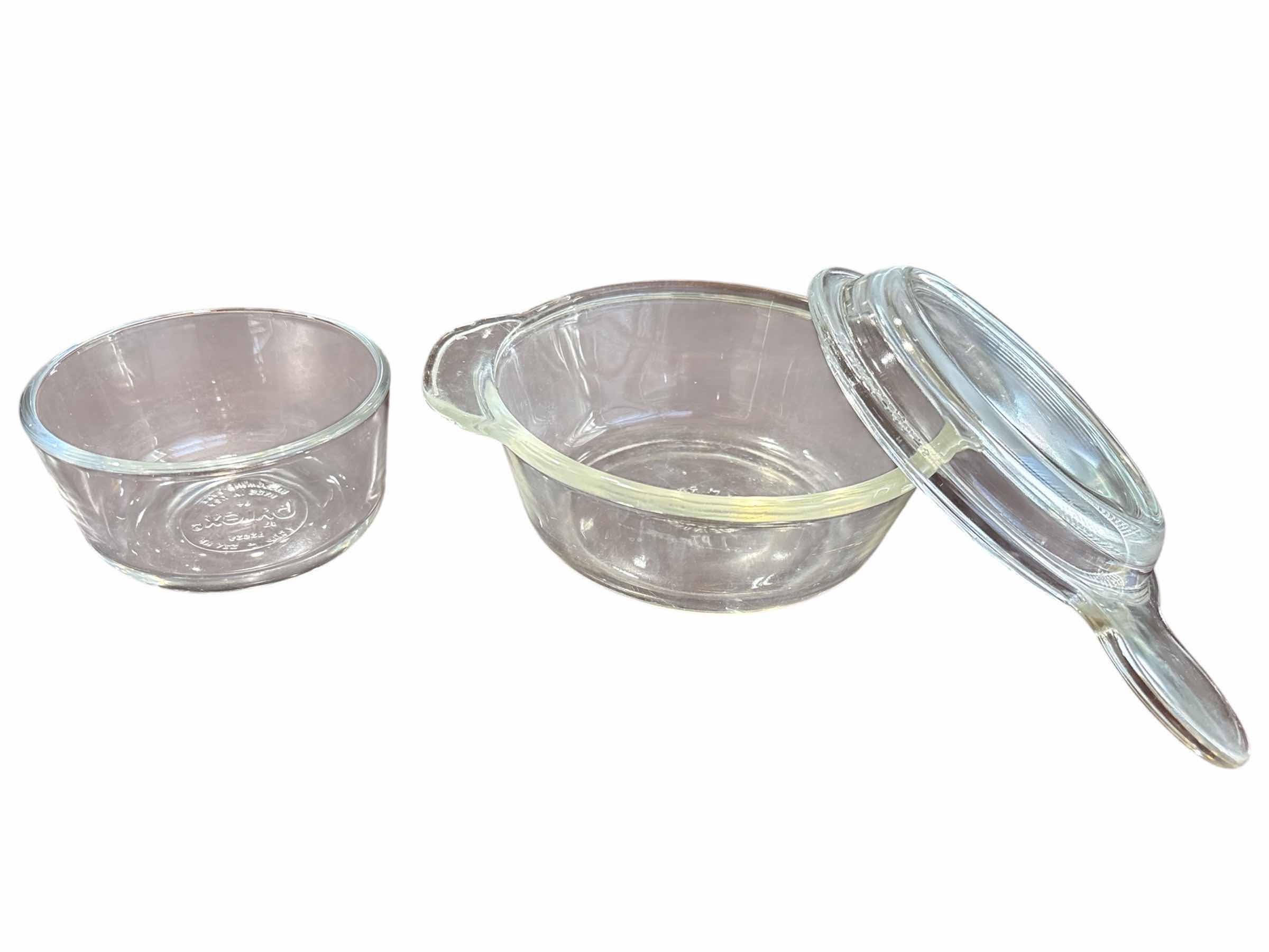 Photo 1 of VARIOUS PYREX GLASSWARE, 6 PCS