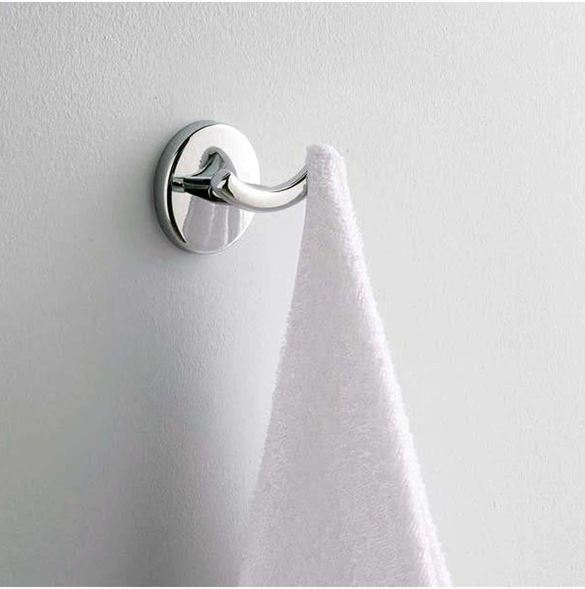 Photo 1 of NEW 2-PACK GLACIER BAY DORSET DOUBLE ROBE HOOK, CHROME (475 689)