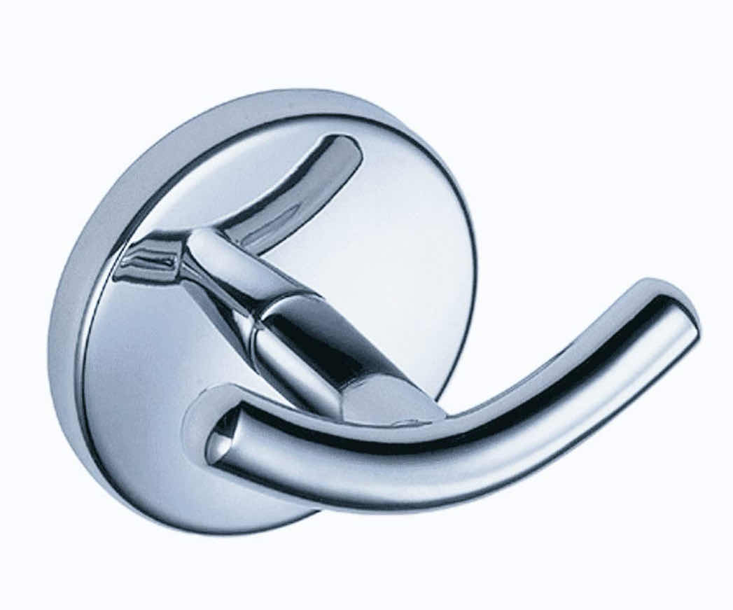 Photo 1 of NEW 2-PACK GLACIER BAY DORSET DOUBLE ROBE HOOK, CHROME (475 689)
