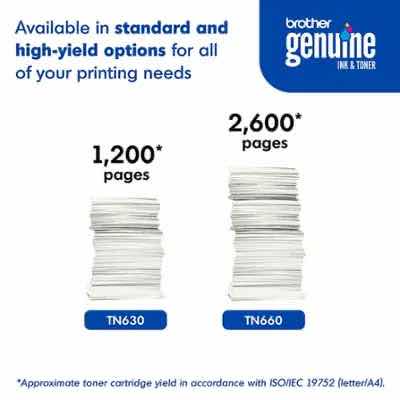 Photo 1 of NEW BROTHER HIGH-YIELD BLACK TONER CARTRIDGE (TN-660)
