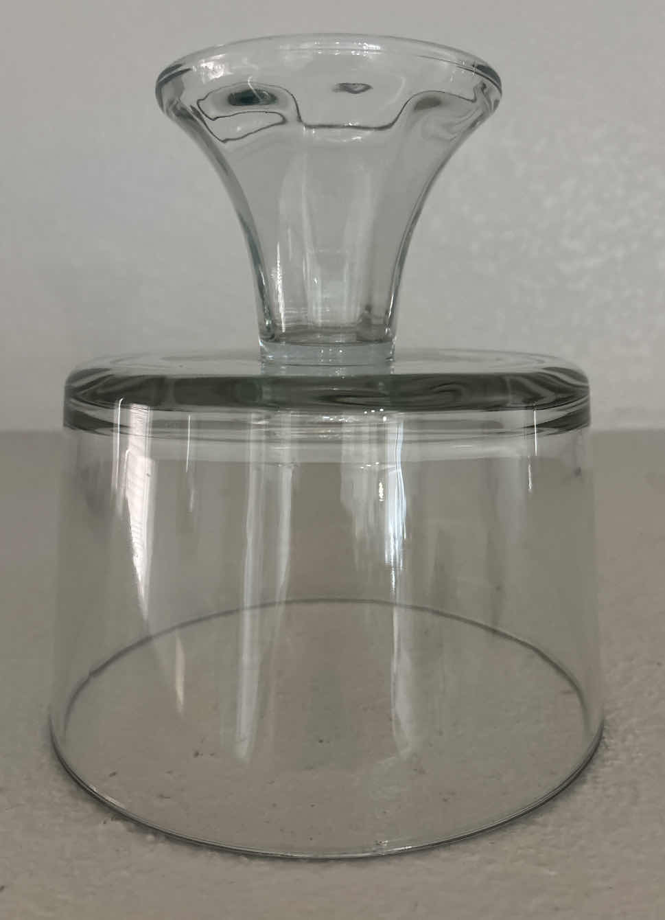 Photo 1 of ANCHOR HOCKING PRESENCE TRIFLE FOOTED DESSERT BOWL, CLEAR 8.75” X 8”