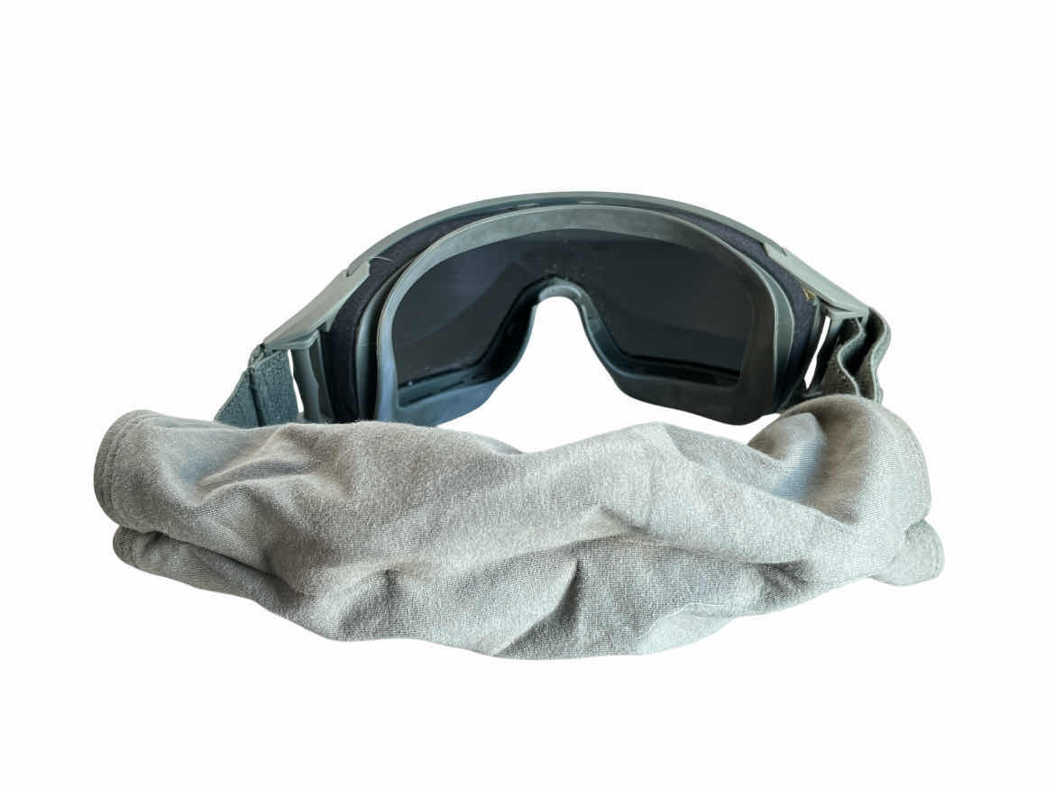 Photo 1 of APEL REVISION DESERT LOCUST TINTED BALLISTIC SAFETY GOGGLES W SOFT CASE