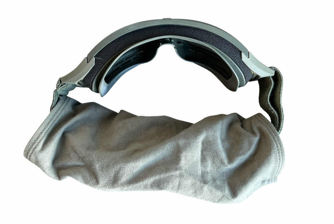 Photo 1 of APEL REVISION DESERT LOCUST TINTED BALLISTIC SAFETY GOGGLES W SOFT CASE