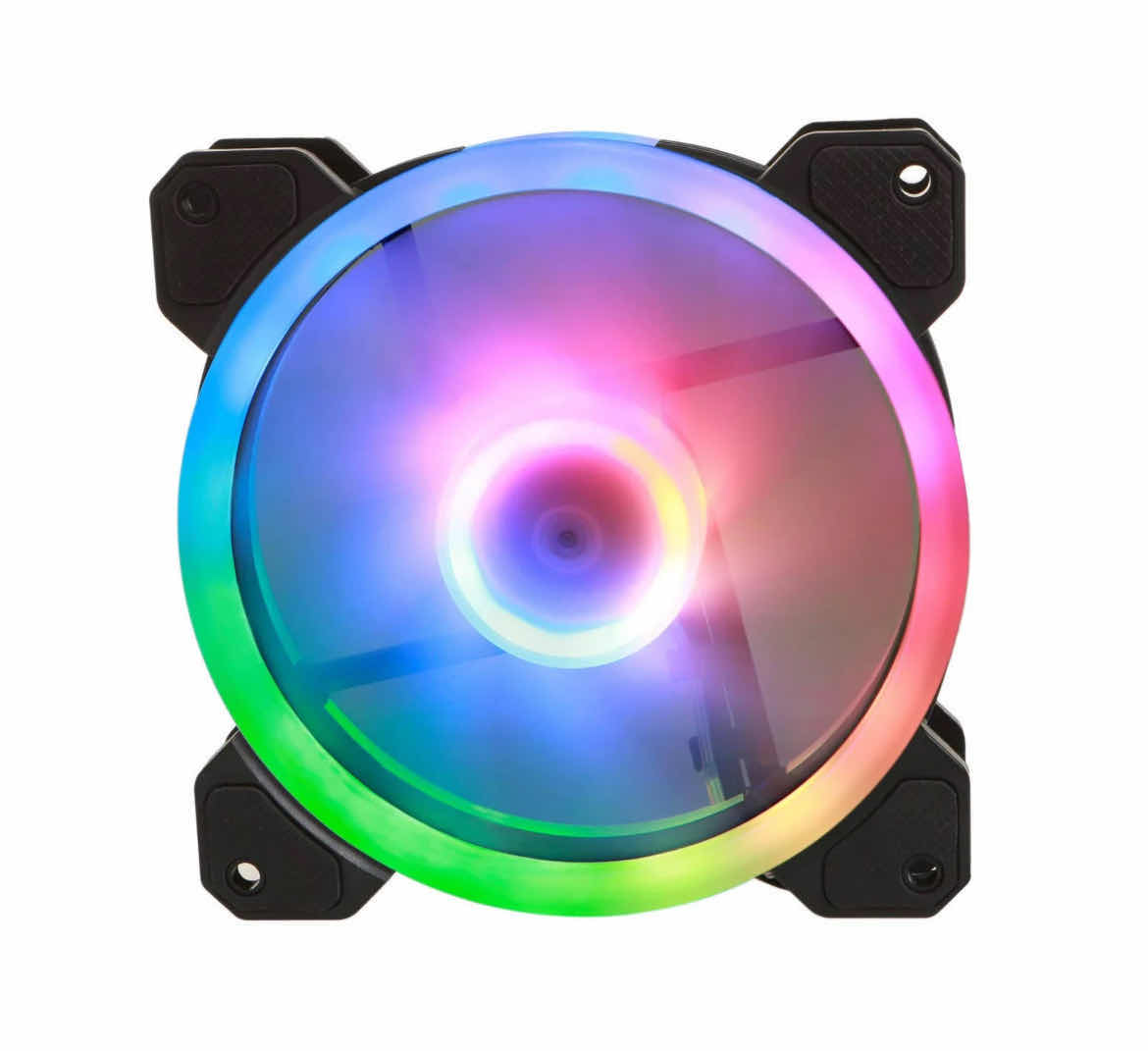 Photo 1 of STELLA FROST 120MM DUAL RING ARGB FAN 4-PACK