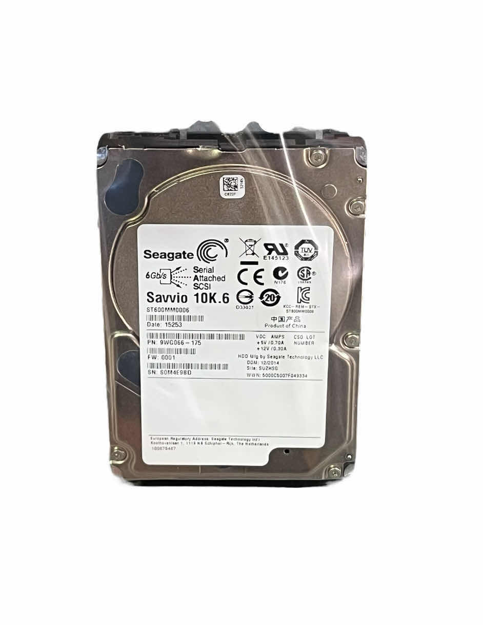 Photo 1 of SEAGATE 600GB SAS 10K 6G 64MB SFF 2.5" HARD DRIVE ST600MM0006