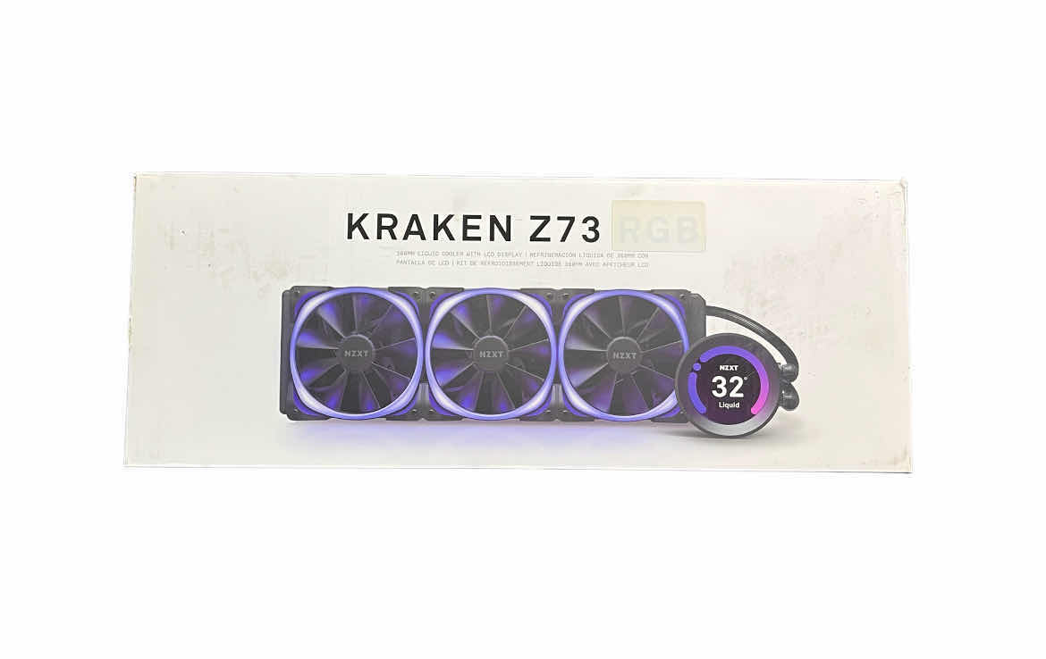 Photo 1 of NZXT KRAKEN 360MM LIQUID COOLER W LCD DISPLAY Z73