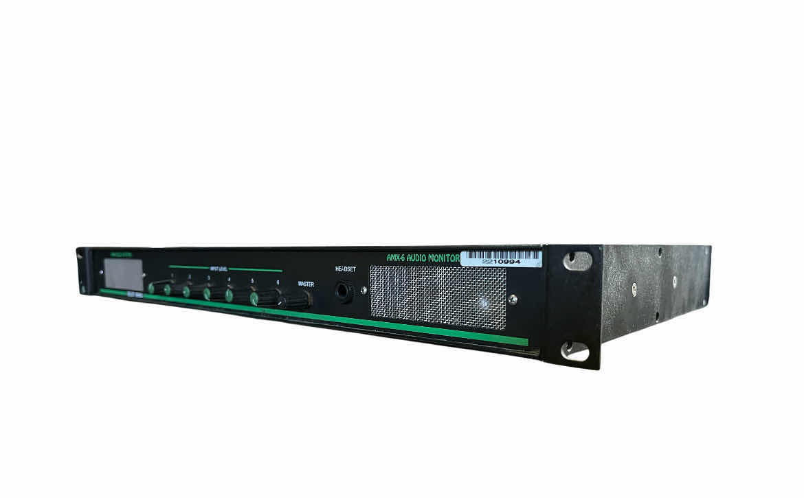 Photo 1 of WARD-BECK SYSTEMS MONITOR 6-CHANNEL HOT MIC MIXER AMX-6 AUDIO