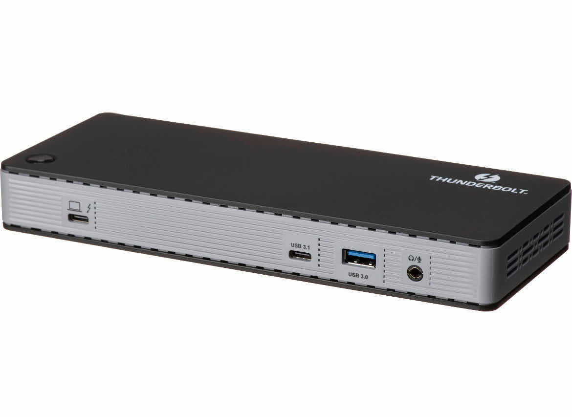 Photo 1 of THUNDERBOLT 3 DUAL 4K DOCKING STATION DOS-TB3-10P-01B-OEM