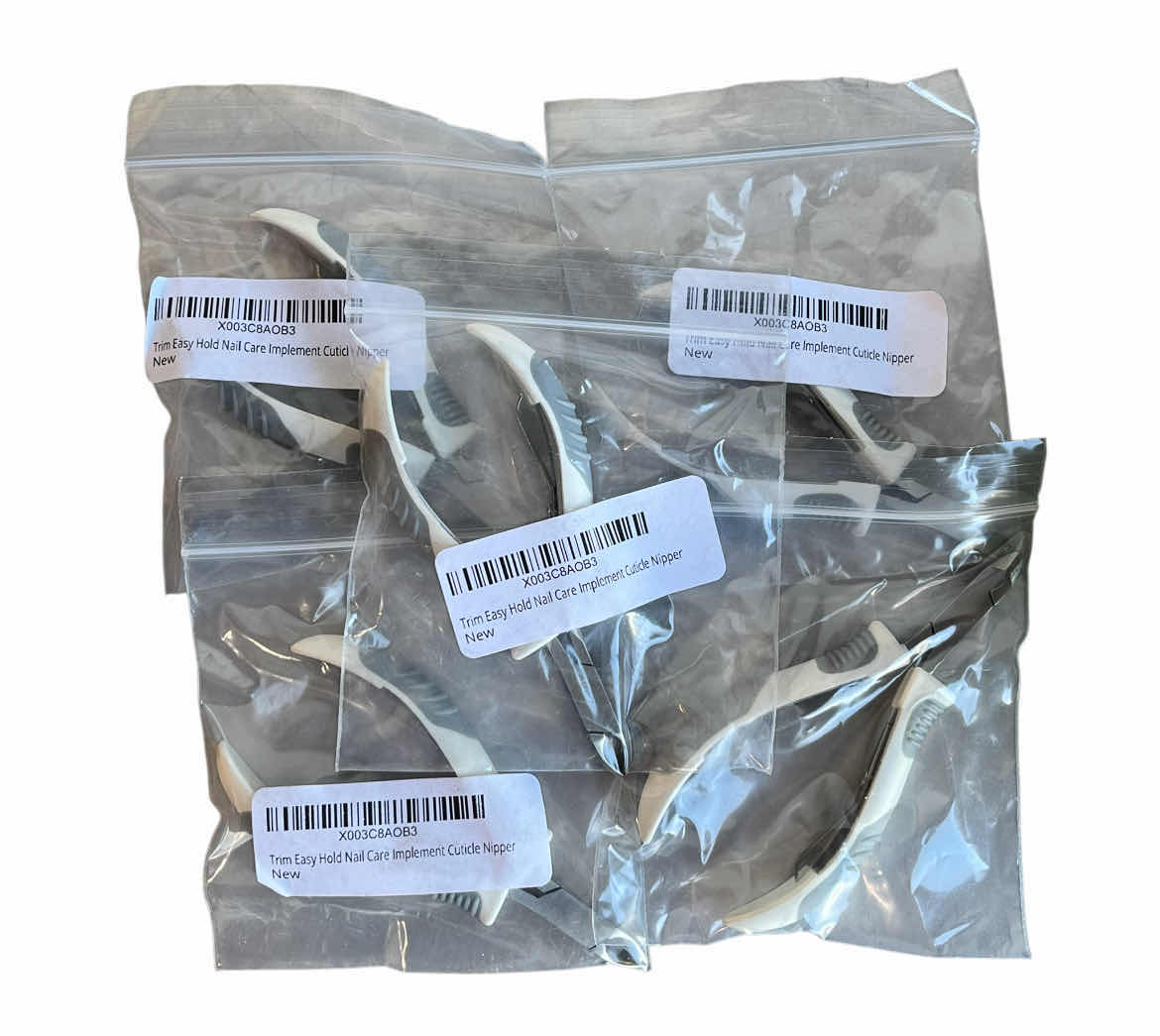Photo 1 of TRIM EASY NAIL CARE CUTICLE NIPPER CLIPPERS 5-PACK