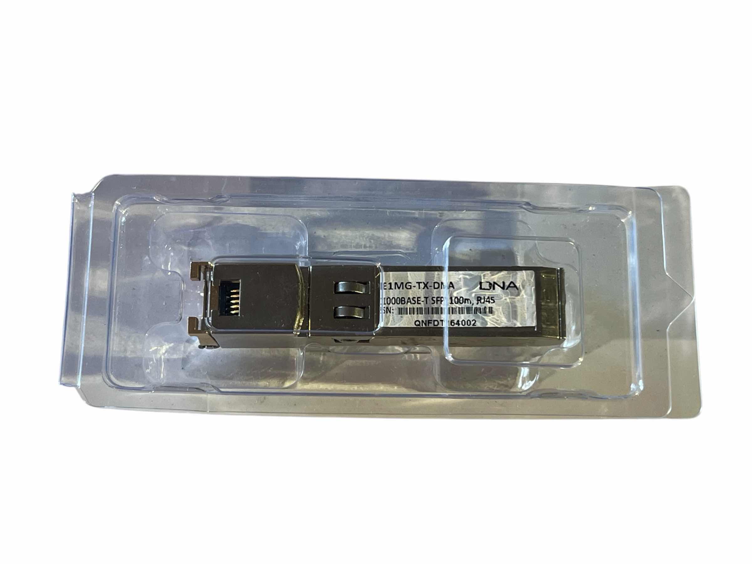 Photo 1 of DNA E1MG-TX-DNA 1000BASE-TSFP MODULE FOR RJ45 BROCADE COMPATIBLE