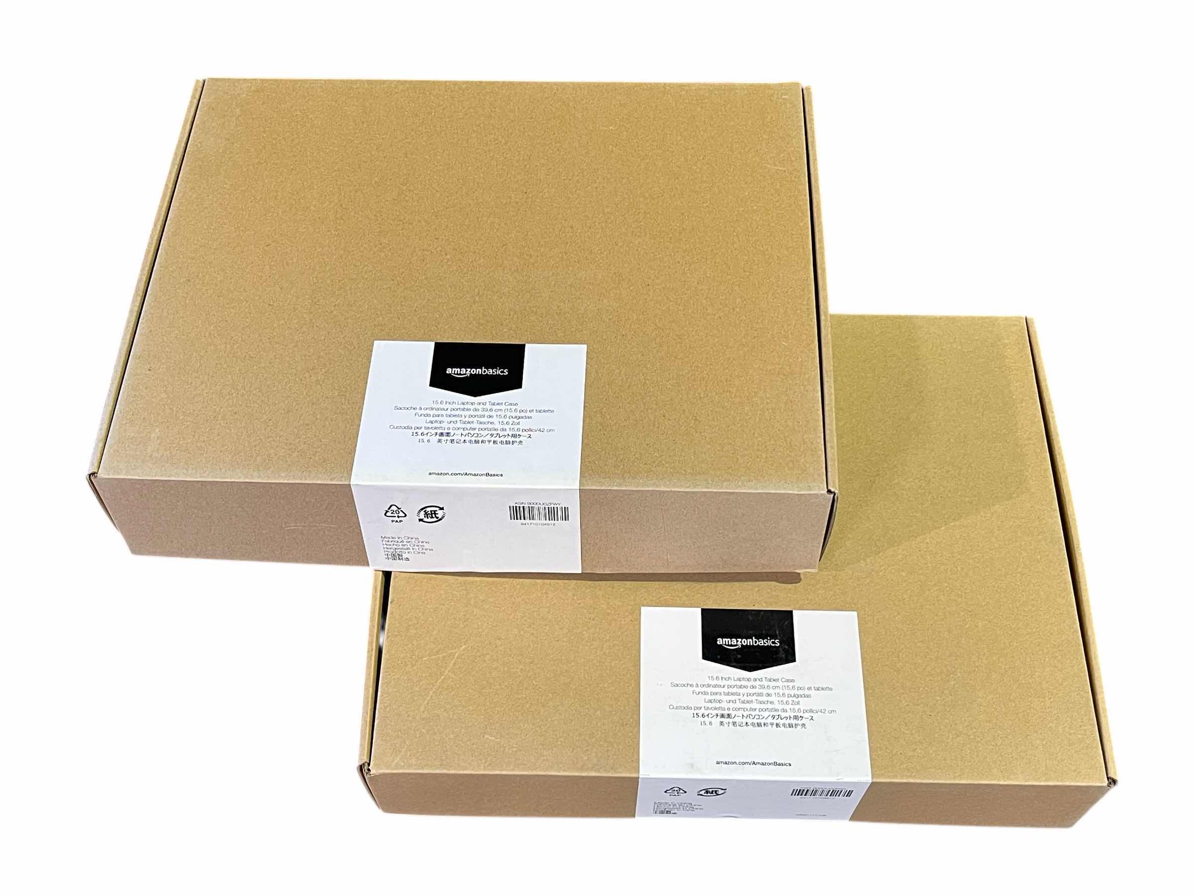 Photo 1 of AMAZON BASICS 15.6” LAPTOP TABLET CASE BAG 2-PACK