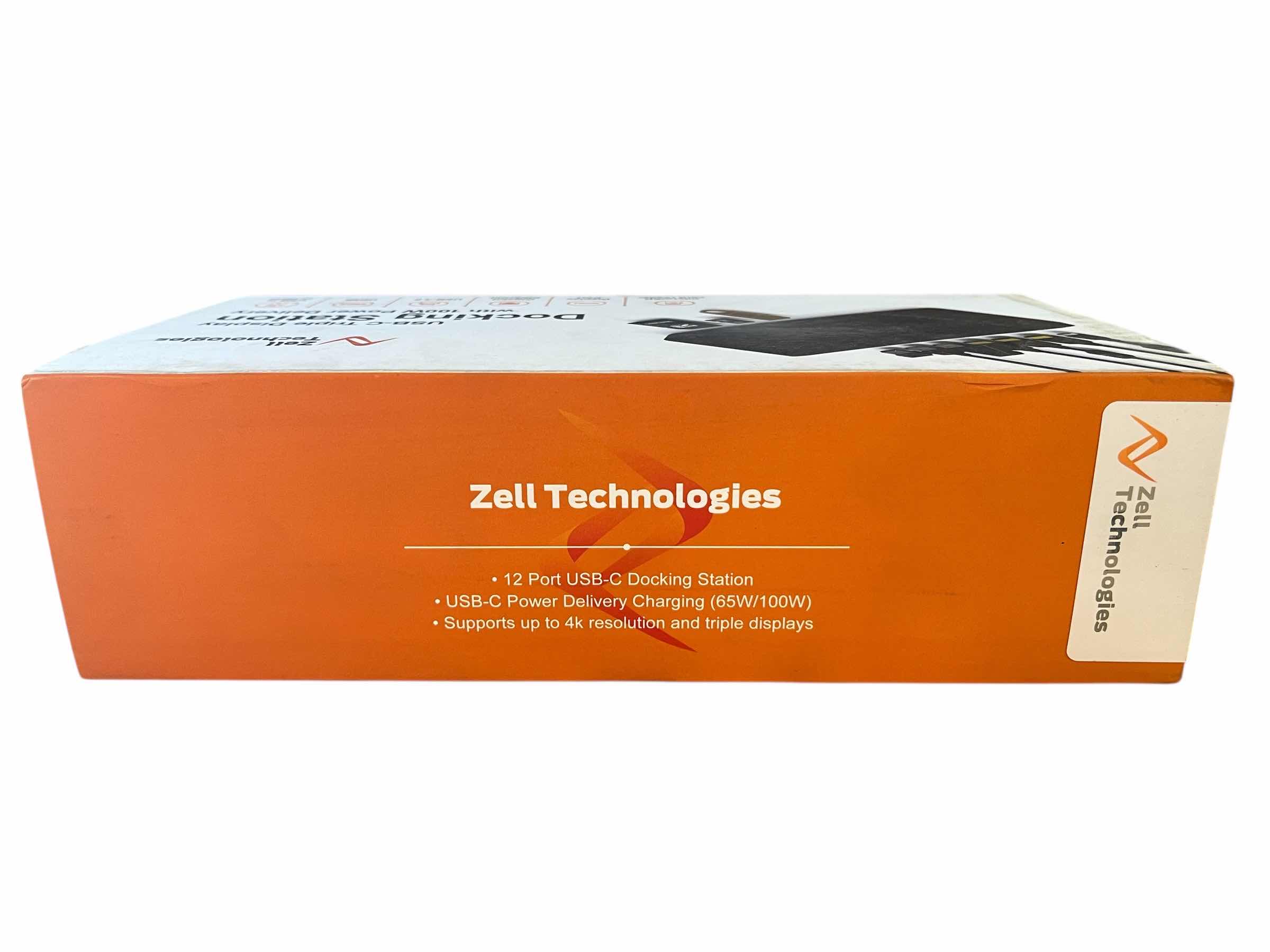 Photo 1 of ZELL TECHNOLOGIES USB-C TRIPLE DISPLAY 100W POWER DELIVERY DOCKING STATION