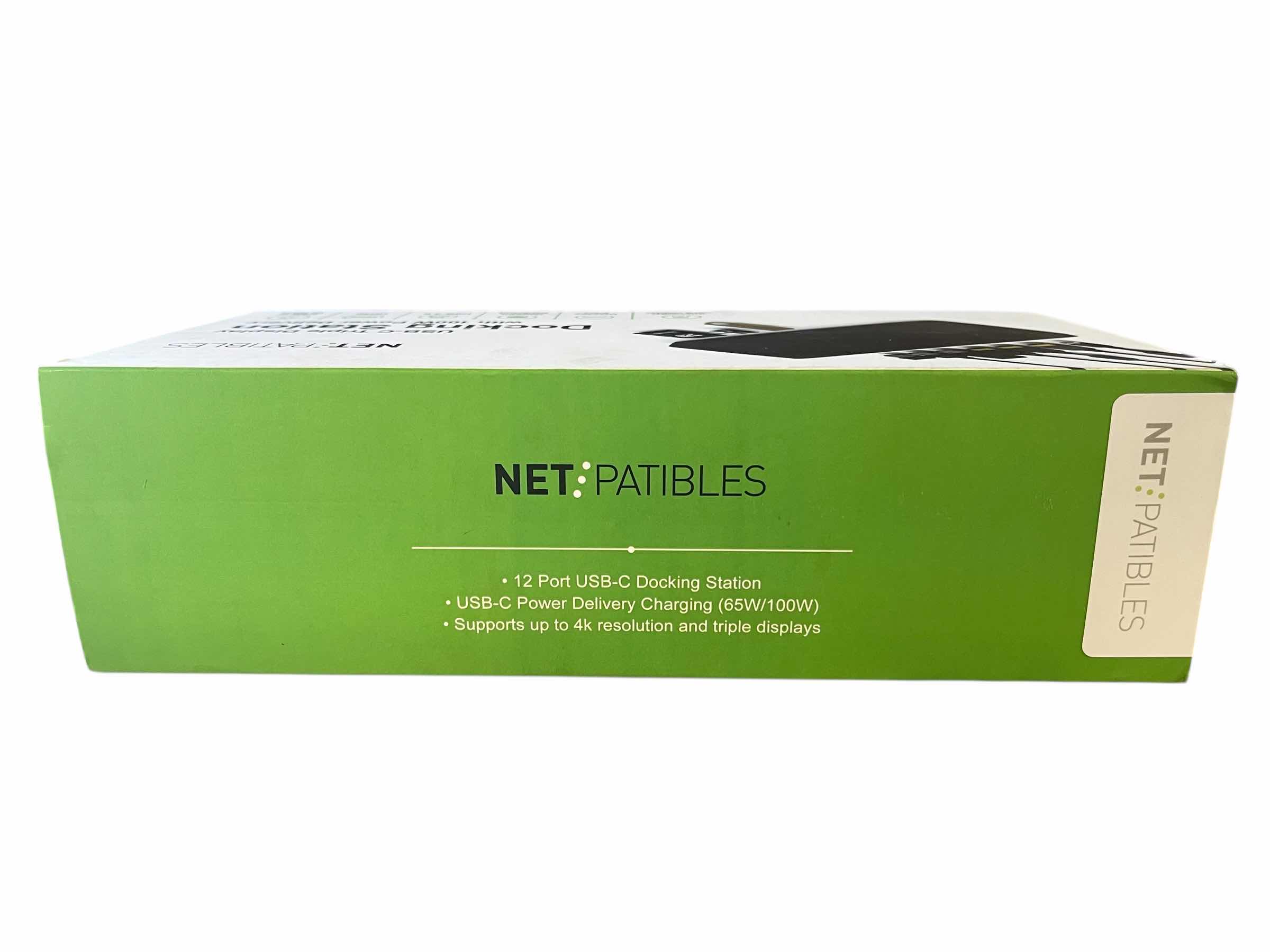 Photo 1 of NET PATIBLES USB-C TRIPLE DISPLAY 100W POWER DELIVERY DOCKING STATION