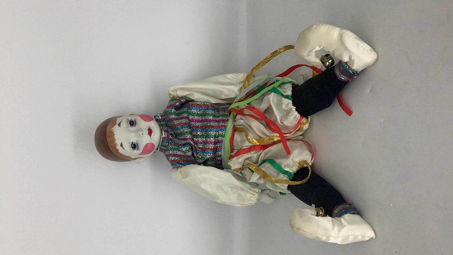 Photo 1 of COLLECTIBLE PORCELAIN DOLL H18”