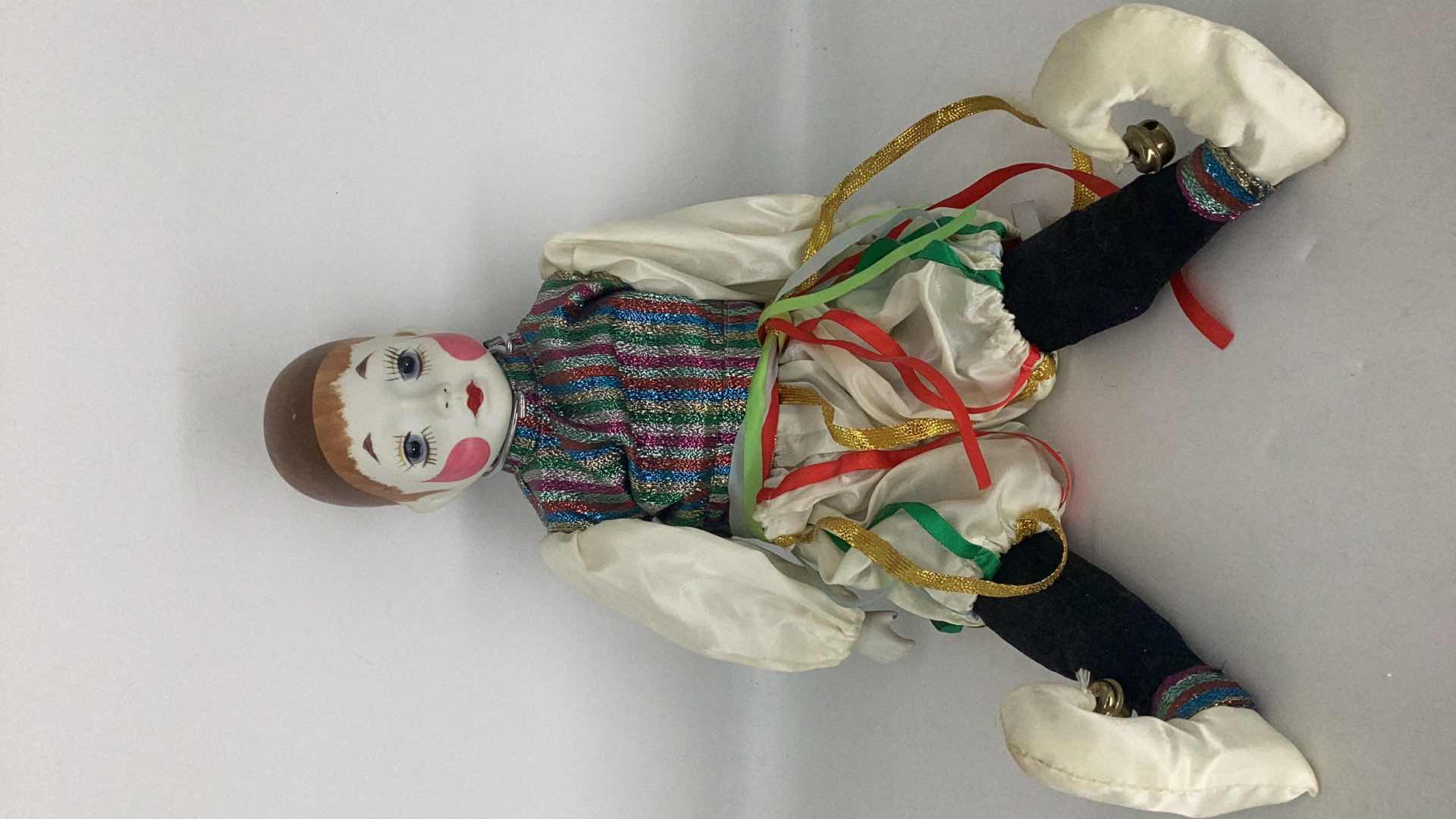 Photo 3 of COLLECTIBLE PORCELAIN DOLL H18”