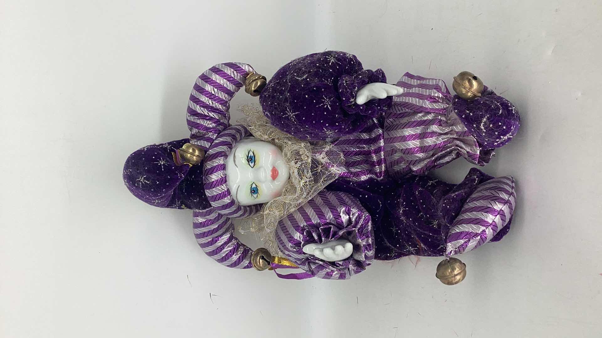Photo 5 of THREE COLLECTIBLE PORCELAIN DOLLS TALLEST 18”