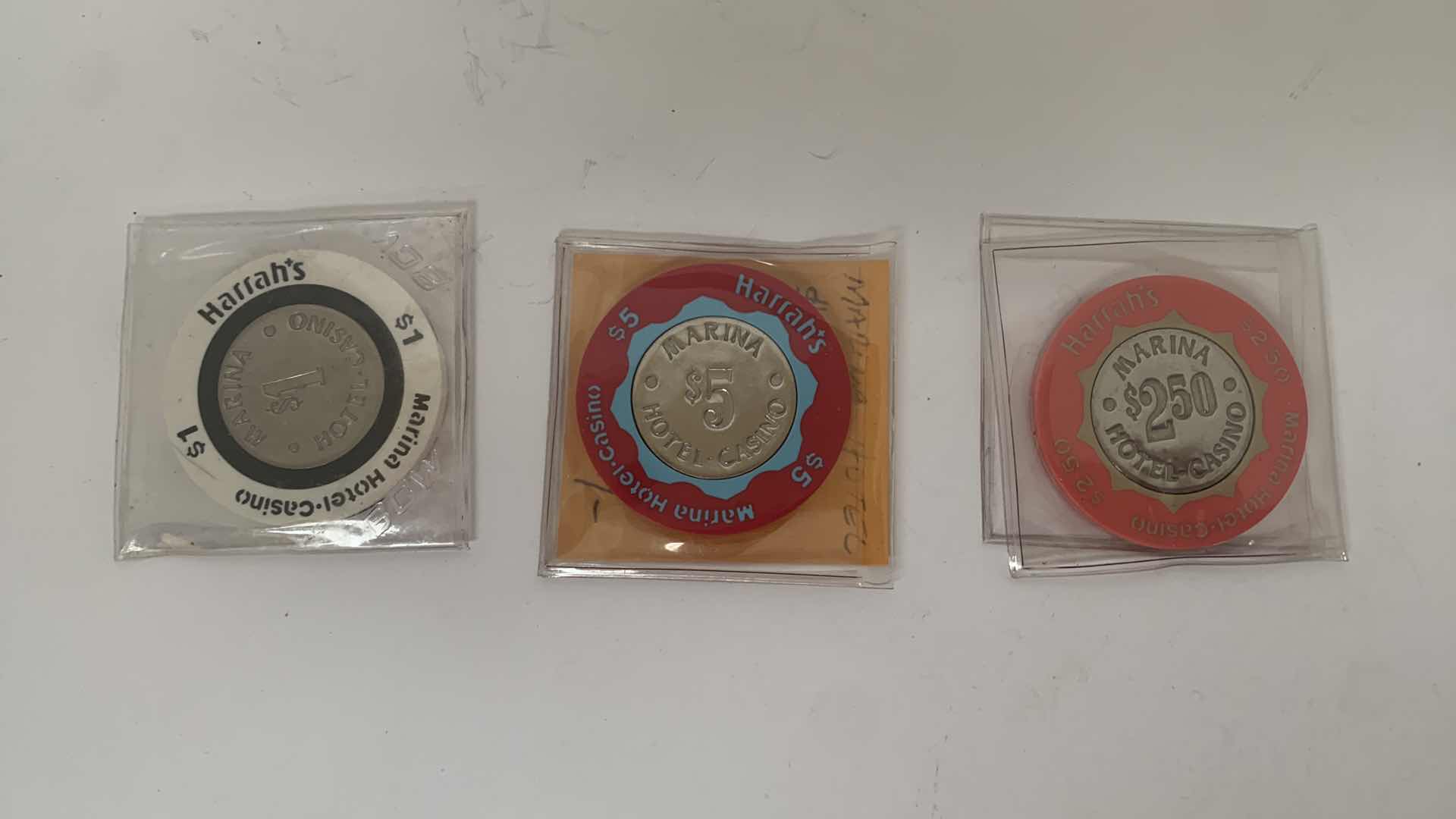 Photo 1 of 3 CASINO TOKENS FROM CLOSED CASINOS