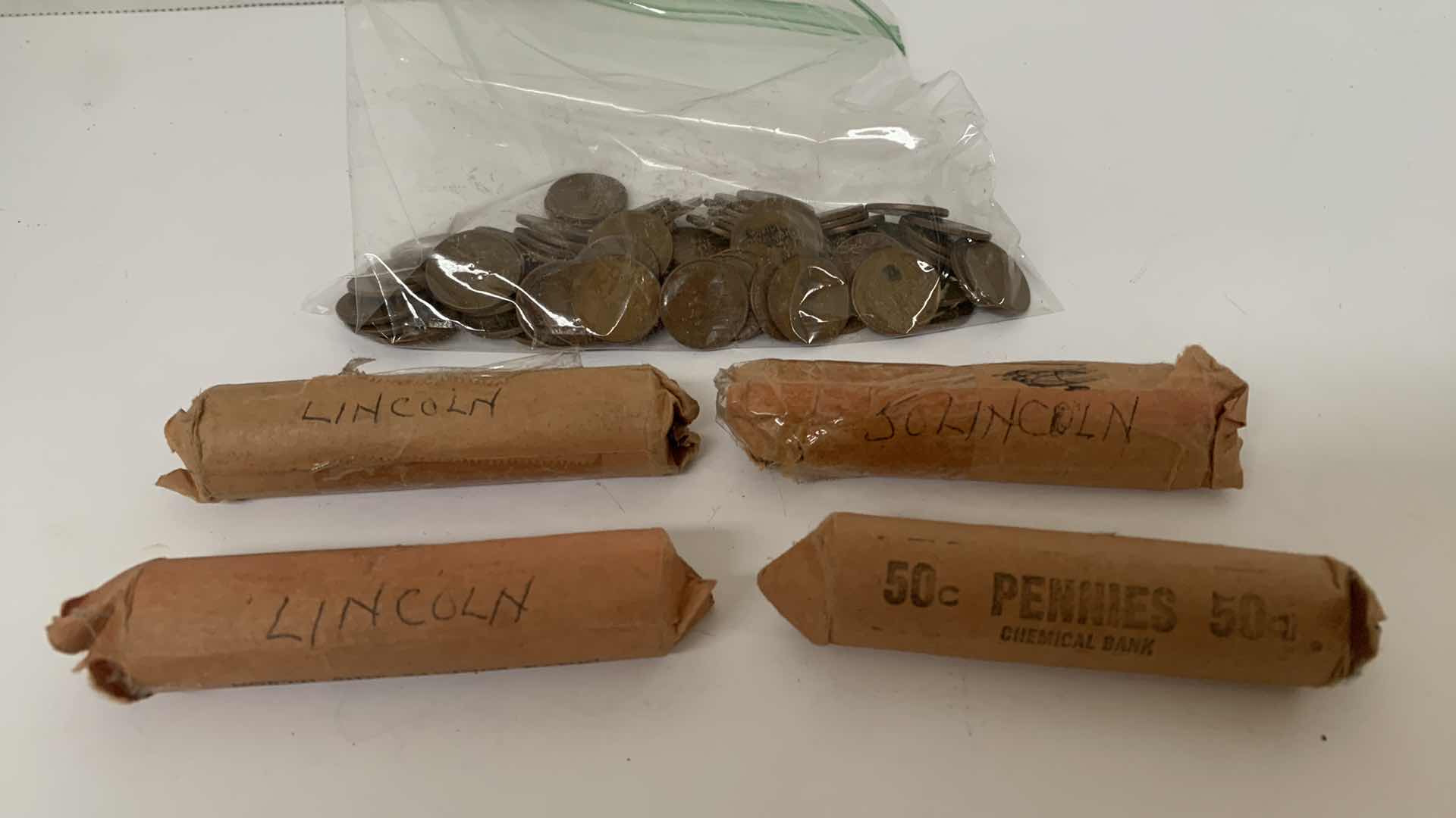 Photo 1 of UNITED STATES LINCOLN PENNIES