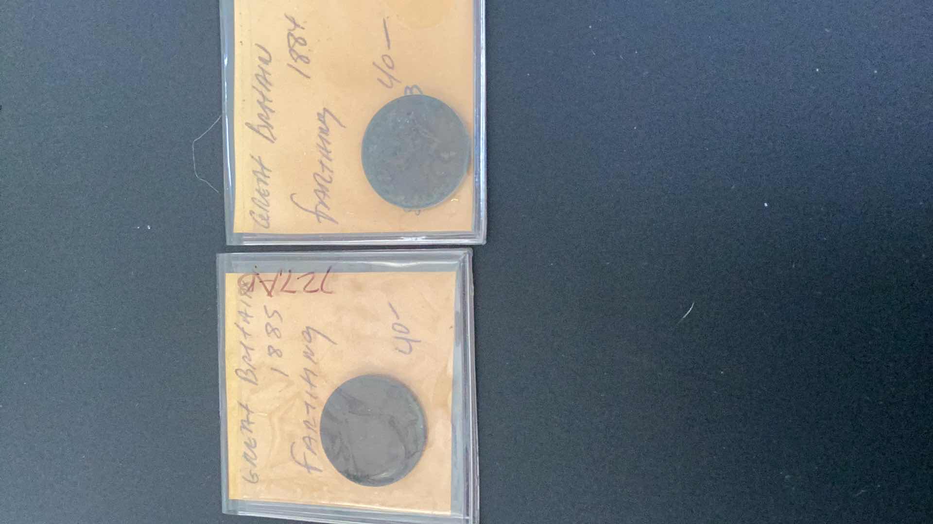 Photo 1 of GREAT BRITAIN 1880’S COINS