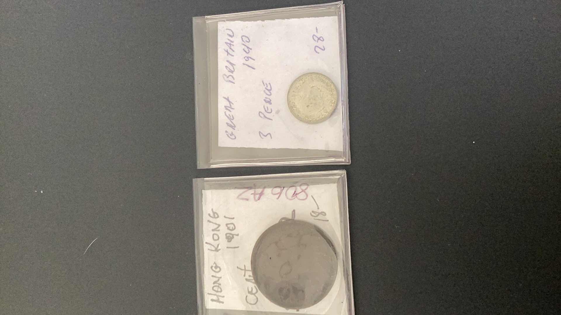 Photo 1 of COINS FROM HONG KONG AND GREAT BRITAIN