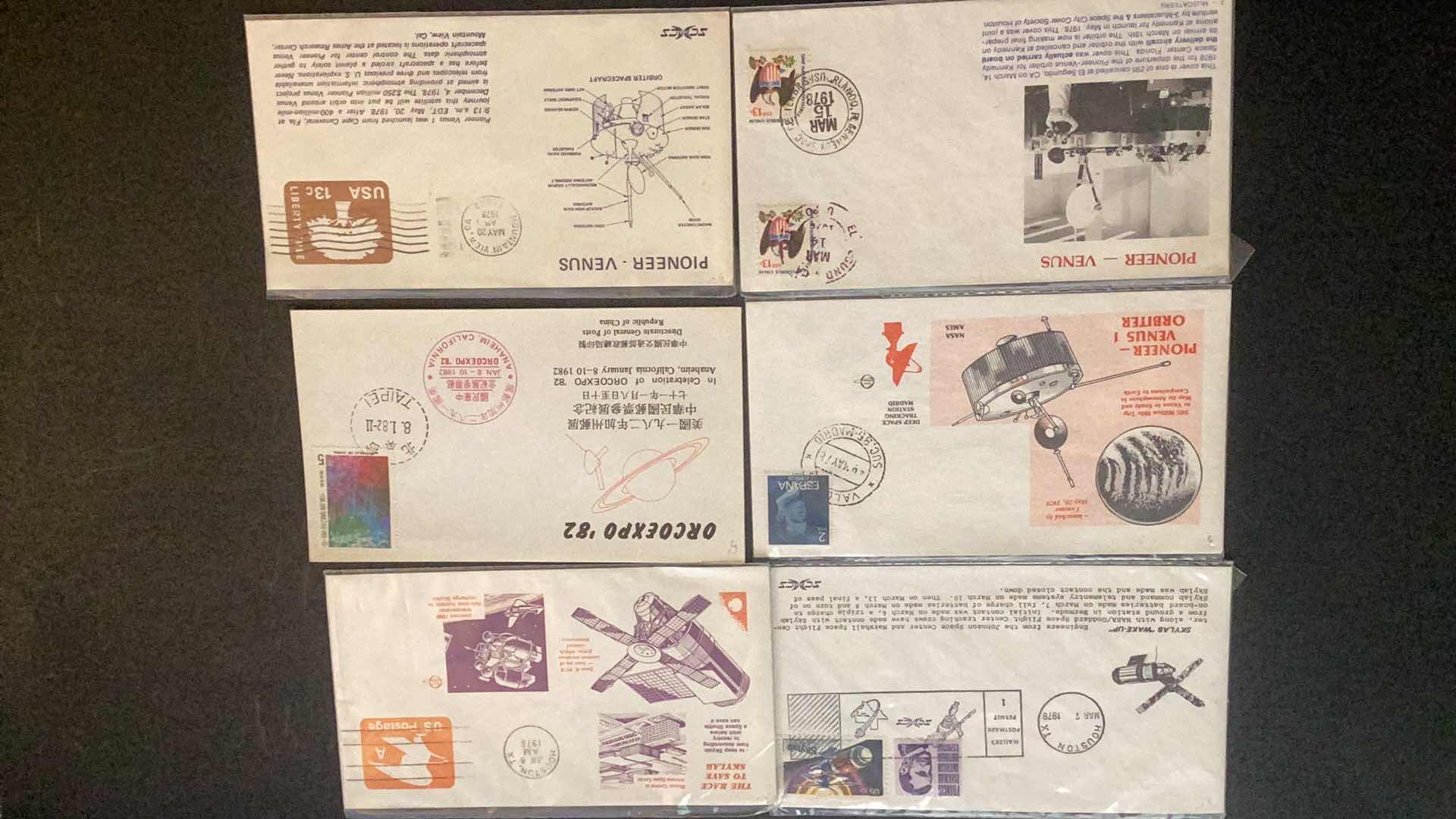 Photo 1 of UNITED STATES SPACE PROGRAM STAMPS