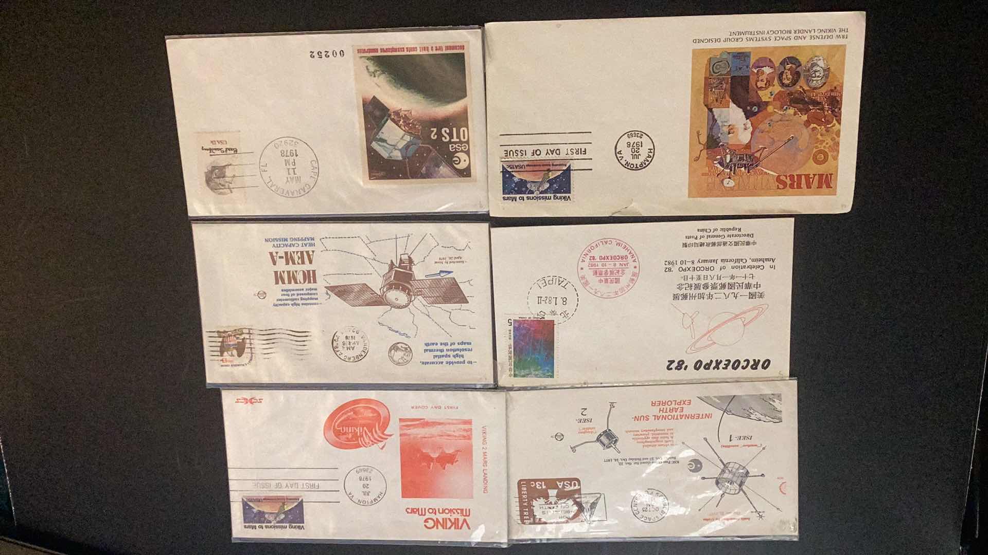 Photo 1 of UNITED STATES SPACE PROGRAM STAMPS