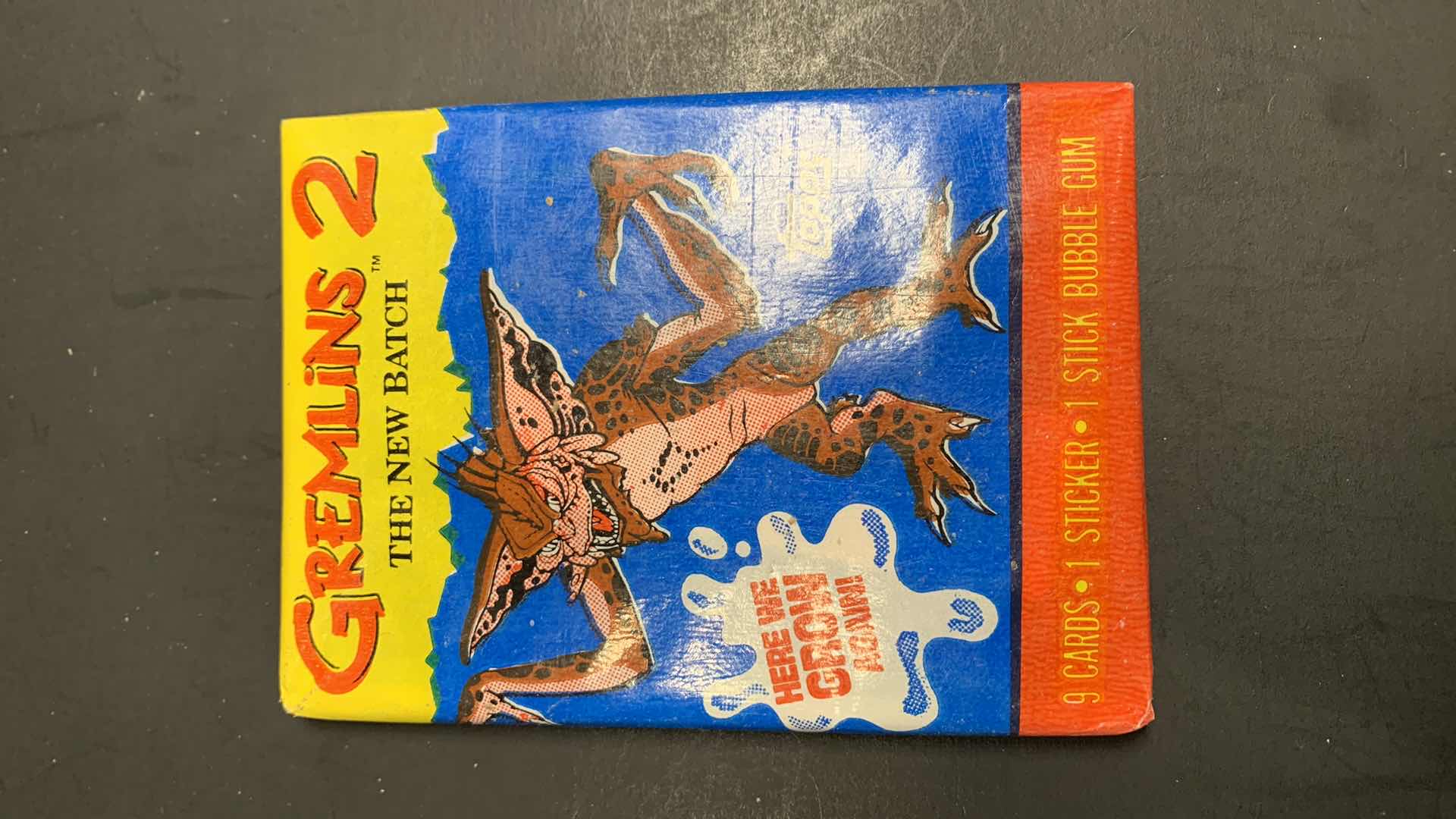 Photo 2 of SET OF 5 1990 TOPPS GREMLINS 2 CARD PACKS