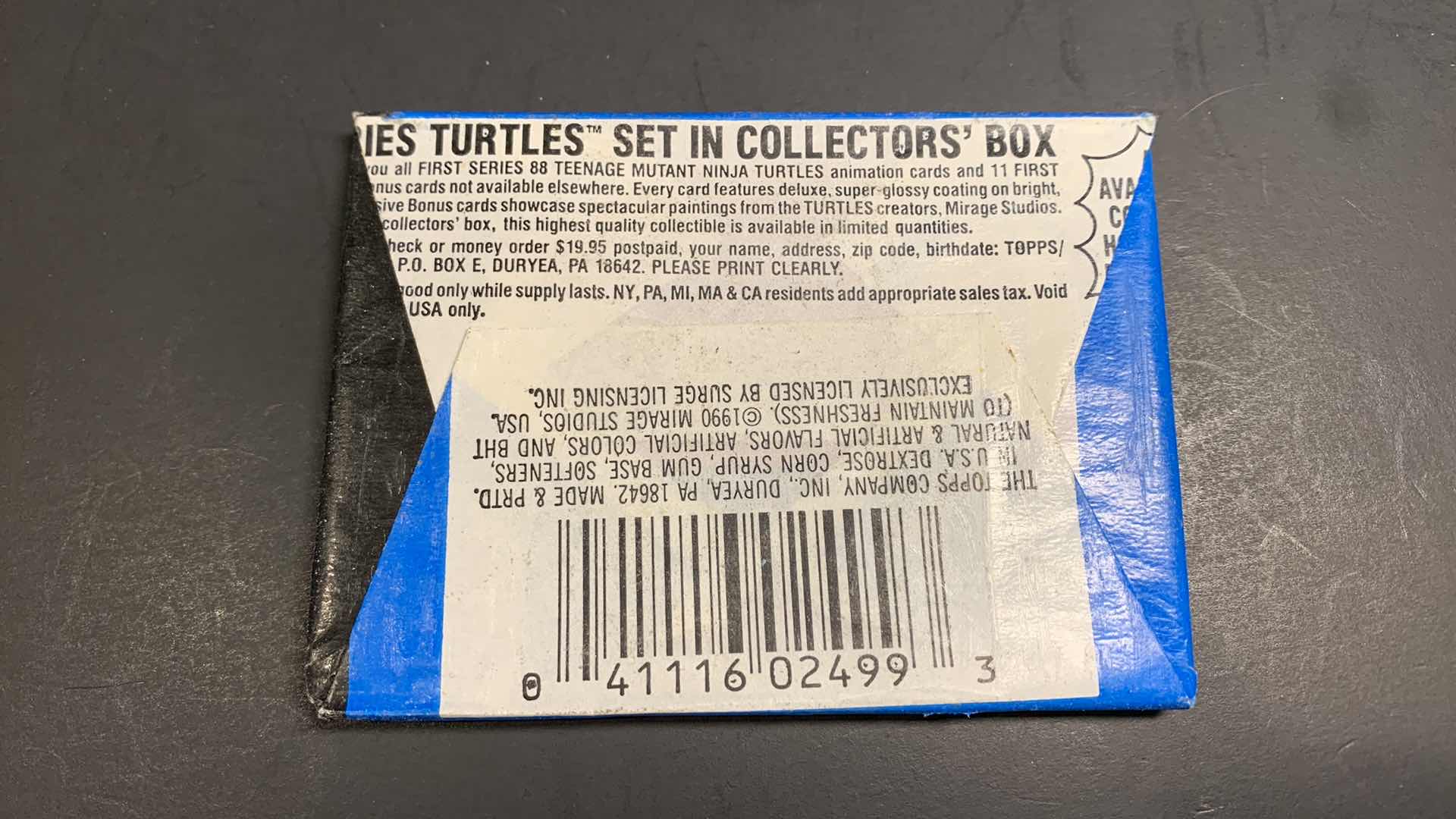 Photo 3 of SET OF 4 1990 TOPPS TEENAGE MUTANT NINJA TURTLES CARD PACKS