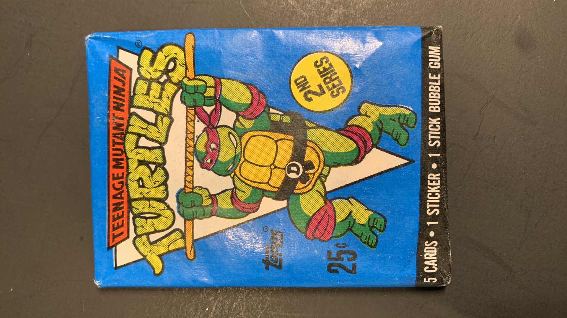 Photo 2 of SET OF 4 1990 TOPPS TEENAGE MUTANT NINJA TURTLES CARD PACKS