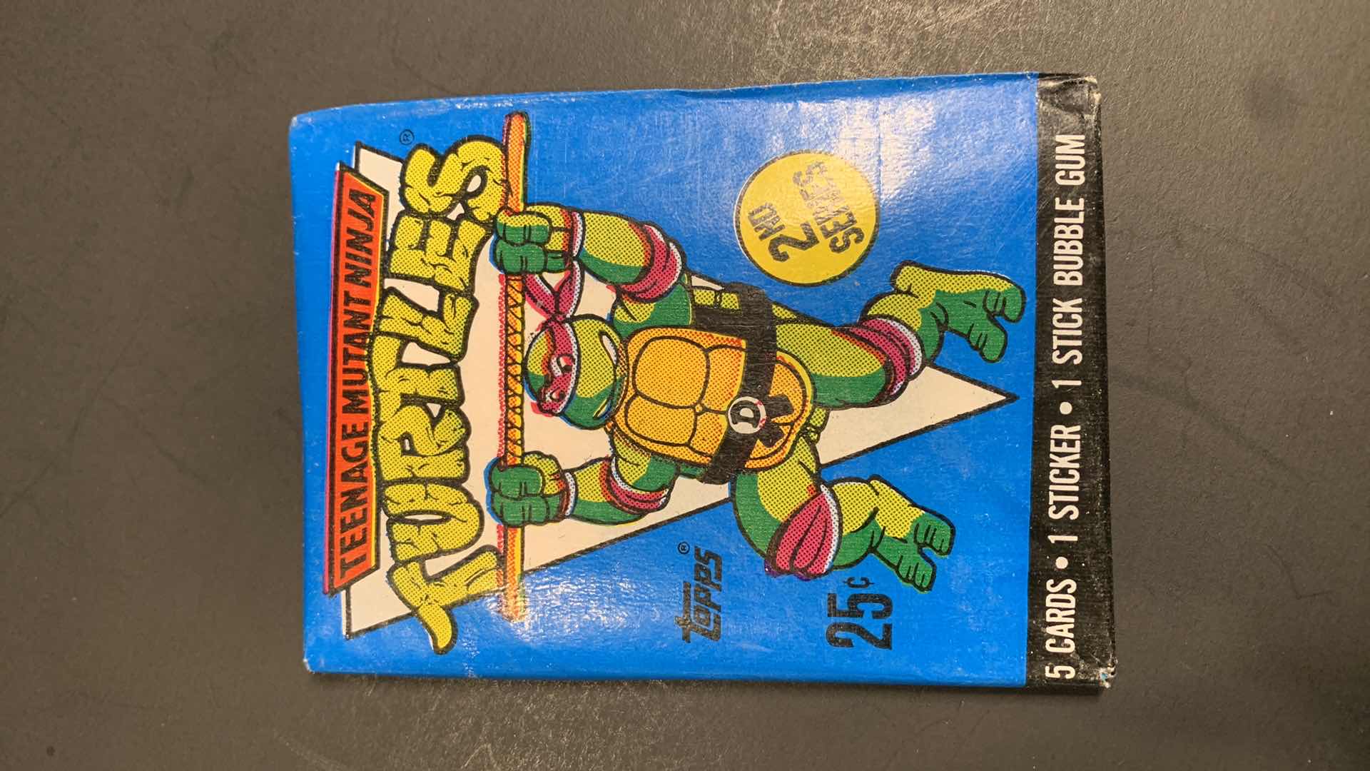 Photo 2 of SET OF 4 1990 TOPPS TEENAGE MUTANT NINJA TURTLES CARD PACKS